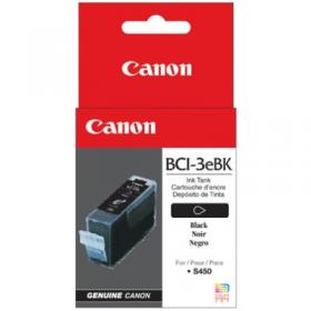 Canon BCI3eBK Black for S400/450 series,S500/600 series,S4500,S6300,BJC-3000/6000 series, Multipass C100,ImageCLASS MPC600F/400.