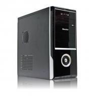 HUNTKEY A501 Silver Black Mid Tower Case, No PSU