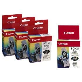 Ink Compatible For Canon BCI-21 Black