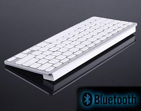 Slimline Bluetooth Wireless Keyboard (Mac layout Keys)