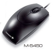 Cheery WHEEL MOUSE OPTICAL CORDED BLACK USB, [M-5450]