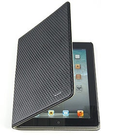 RichBoss High Quality Leather Case for The new iPad 3 -  Black, OEM
