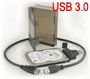 USB 3.0 to SATA Adapter for 2.5" Notebook Hard Disk with Box
