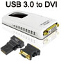 USB 3.0 to DVI Display Apapter, up to 2048 x 1152 pixels