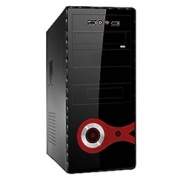 Huntkey A502 Red Mid ATX Case (No PSU)