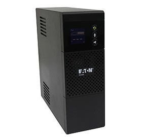 Eaton 5S850AU 850VA/510W Line Interactive Tower UPS - AVR with Booster + Fader - 10A Input - 6 x 10A Output - With LCD Display