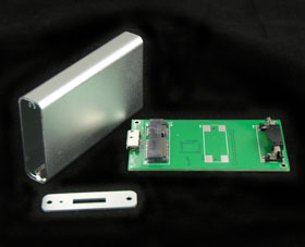 50mm PCI-e mSATA SSD External Case / Enclose, [MCB... 50mm PCI-e mSATA SSD External Case / Enclose, [MCB...