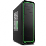 Antec Nineteen-Hundred Ultra Tower, Green Trim. 2x ATX PSU Support. USB 3.0 &2.0 x2, 6x 120mm FDB Fans, 17 Drive Bays, 9x Expansion Slots,