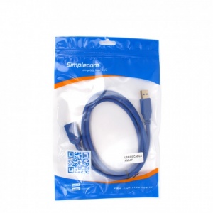 Simplcom CA315 1.5M 5FT USB 3.0 SuperSpeed Extension Cable Insulation Protected Gold Plated