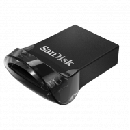 SanDisk Ultra Fit USB 3.1 Flash Drive, CZ430 64GB, USB3.1, Black, Plug & Stay, 5Y