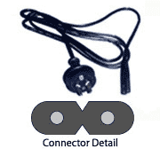 1.2M wall to C7 Figure 8 2PIN for AC Adapter and Printers