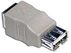 Converter: USB B receptacle - A receptacle Converter: USB B receptacle - A receptacle