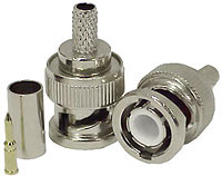 BNC Connector Crimp Male for Cable