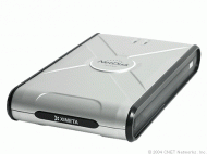 NetDisk external Network Direct Attached Storage, 3.5" IDE HDD -> Ethernet & USB 2.0 combination Enclosure