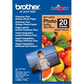 Brother Glossy Paper 6x4 inch 20sheets