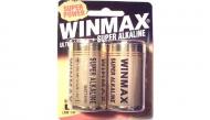 Winmax Super Alkaline D Twin Pack