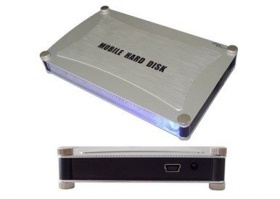 Skymaster HDD Case, 2.5" IDE HDD -> USB 2.0 & Firewire, HDA1-U2F