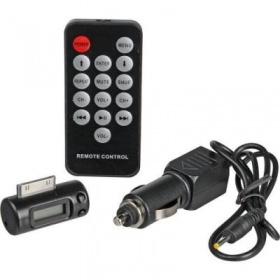 Iphone Ipad Ipod FM Transmitter & Remote Control