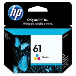 HP 61 Tri-Color Inkjet Print Cartridge