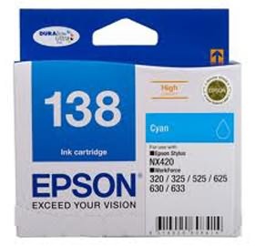 EPSON High Capacity Cyan ink for NX420, WORKFORCE 60,320,325,525~, [C13T138292]