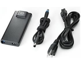 HP 90W Slim Adapter (with USB power port), [BT796AA]