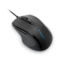Kensington Pro Fit USB/PS2 Wired Mid-Size Mouse, Plug N Play, Forward and Back Buttons, Right Handed, USB/PS2