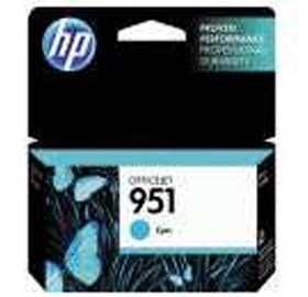 HP 951XL CYAN OFFICEJET INK CARTRIDGE, [CN046AA]