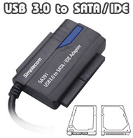 SimpleCom USB 3.0 to SATA/IDE Converter Cable, [SA... SimpleCom USB 3.0 to SATA/IDE Converter Cable, [SA...