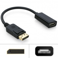 Converter: DisplayPort (Male) to HDMI (Female) Cab...