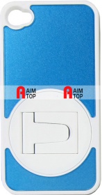 iPhone 4 / 4S Case with Standard - Blue White