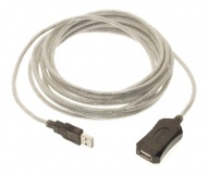 Cable: USB Extension cable A - A receptacle with Booster, 5m