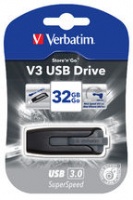 32GB Verbatim Store\'n\'Go V3 USB 3.0 Drive (Grey)