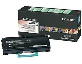 Lexmark X463X11G BLACK PREBATE TONER YIELD 15000 PAGES, FOR X463, X464, X466