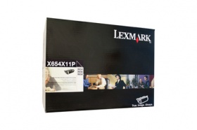 Lexmark X654X11P BLACK (RETURN PROGRAM YIELD 36,000 PAGES FOR X654, 656, 658