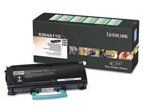Lexmark X264A11G BLACK PREBATE TONER YIELD 3,500 PAGES, FOR X264, X363, X364
