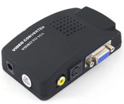 Video & S-Video to VGA Signal Converter Box