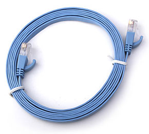 CAT.6 Flat Patch Cable 15m straight