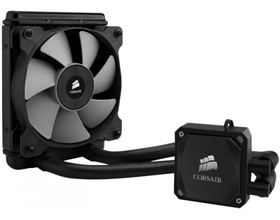 Corsair Hydro Series H60 High-performance CPU Cooler, 1x 120mm Cooling Fan, Intel LGA 2011/1366/115x and FM2/FM1/AM3/AM2/AM4