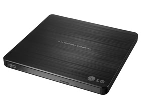 LG GP60NB50 BLK Ext. Slim USB Adaptorless DVDRW Burner