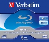 Verbatim 25PK BLU-RAY 25GB SPINDLE WHITE WIDE INKJ...