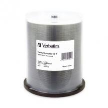 CD-R 700MB 100PK WHITE WIDE THERMAL 52X PRINTABLE SURFACE