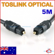 Toslink (S/PDIF) Optical Digital Audio Cable - O.D 4mm, 5 meters