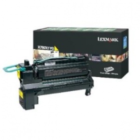 Lexmark X792X1YG Yellow Extra High Yield Return Program Print Cartridge