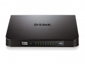 D-Link 1016A, Gigabit Ethernet Switch 16-Port 10/100/1000Mbps