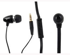 Shintaro Stereo Earphone & Mic Flat Cbl