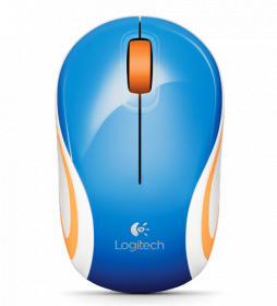 Logitech M187 WIRELESS MINI MOUSE - BLUE Logitech M187 WIRELESS MINI MOUSE - BLUE