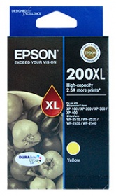 Epson 200XL High Cap DURABrite Ultra Yellow ink