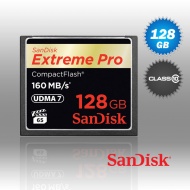 128GB SanDisk Extreme Pro CFXP CompactFlash 160MB/...