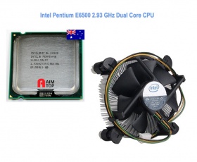 Refurbished Intel Pentium E6500 Processor, 2.93GHz / Dual Core / LGA775