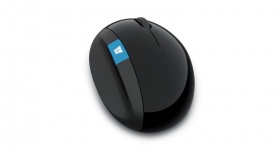 Microsoft Sculpt Ergonomic Mouse - Black L6V-00006 Microsoft Sculpt Ergonomic Mouse - Black L6V-00006